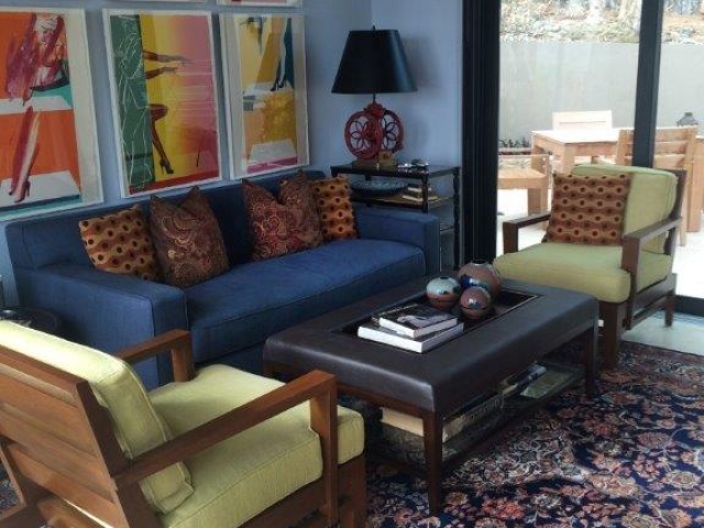 St. John U.S. Virgin Islands Living Room Interior Design - Robert Schwarzenbach
