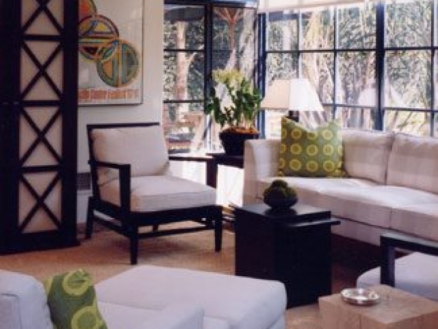 Pasadena Residence Living Room Interior Design - Robert Schwarzenbach