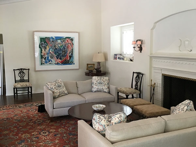 Living Room Interior Design - Los Angeles - Robert Schwarzenbach